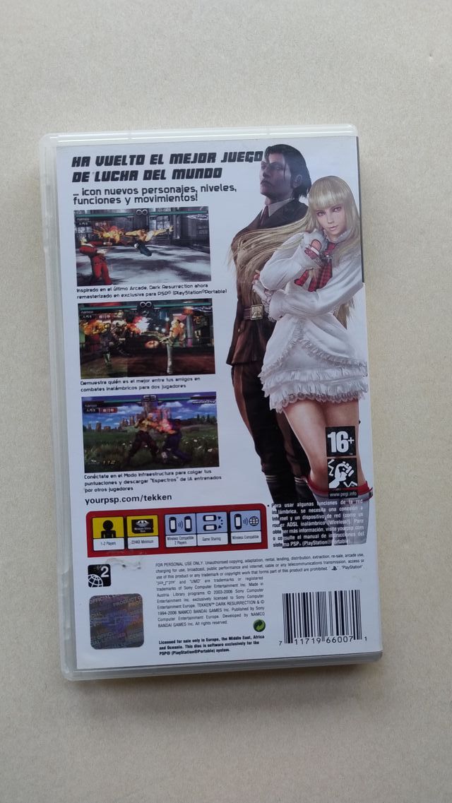 Tekken Dark Resurrection PSP