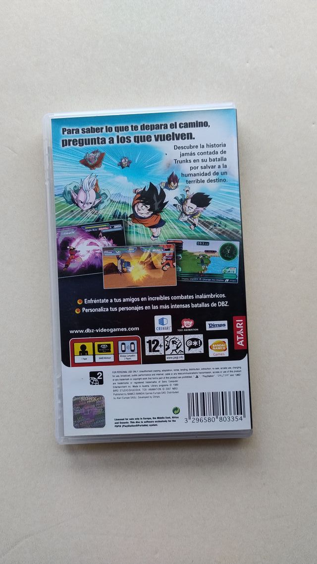 Dragon Ball Z Shin Budokai 2 - PSP