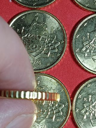 9 x 50 centesimi Euro Italia 2024