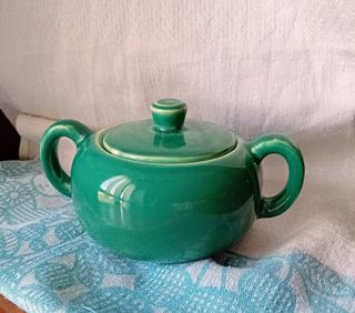 Zuccheriera majolica Wilhelmsburg Austria anni '30