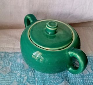 Zuccheriera majolica Wilhelmsburg Austria anni '30