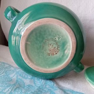 Zuccheriera majolica Wilhelmsburg Austria anni '30