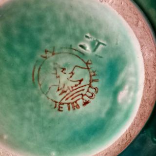 Zuccheriera majolica Wilhelmsburg Austria anni '30