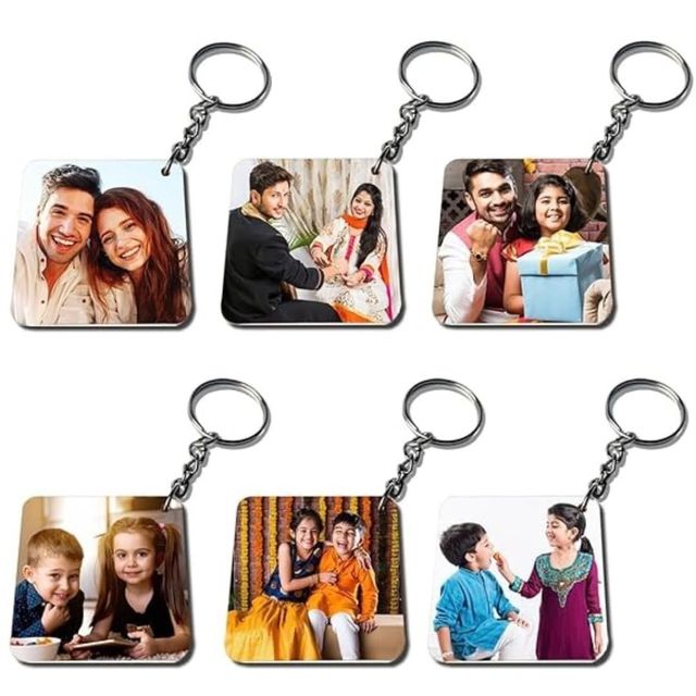 Llaveros sublimados con fotos