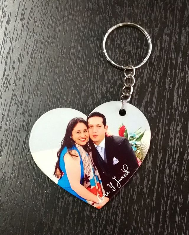 Llaveros sublimados con fotos