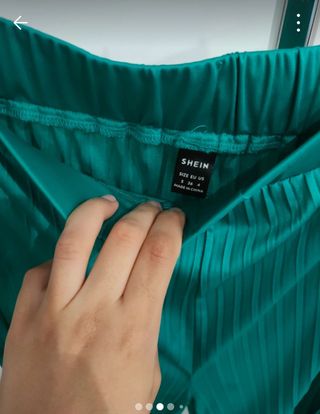 Pantaloni Palazzo Shein Turchese Tg S