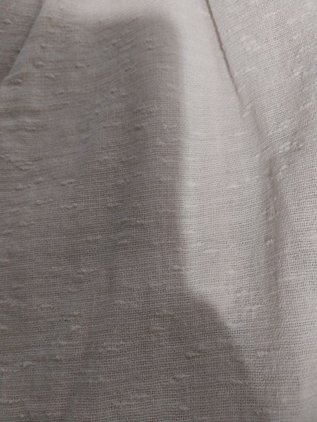 Shorts lino beige mujer