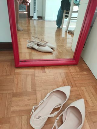 Ballerine beige slingback - n.40