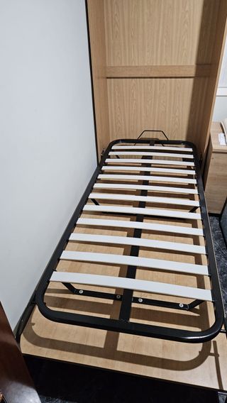 Cama Abatible Vertical de Madera