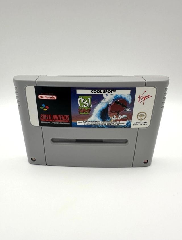 Cool Spot SNES Super Nintendo PAL NOE