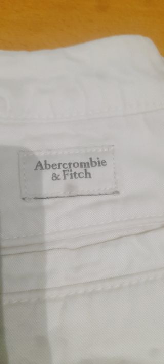 Shorts Abercrombie & Fitch bianchi taglia 42