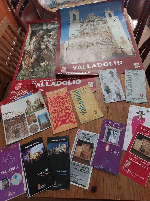 Guías y pósters turísticos Valladolid