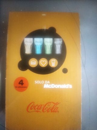 Bicchiere CocaCola ed. limitata