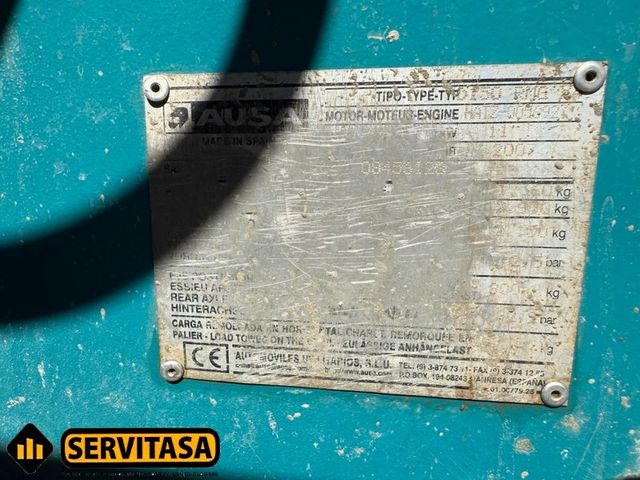 DUMPER GIRATORIO AUSA 1500KG