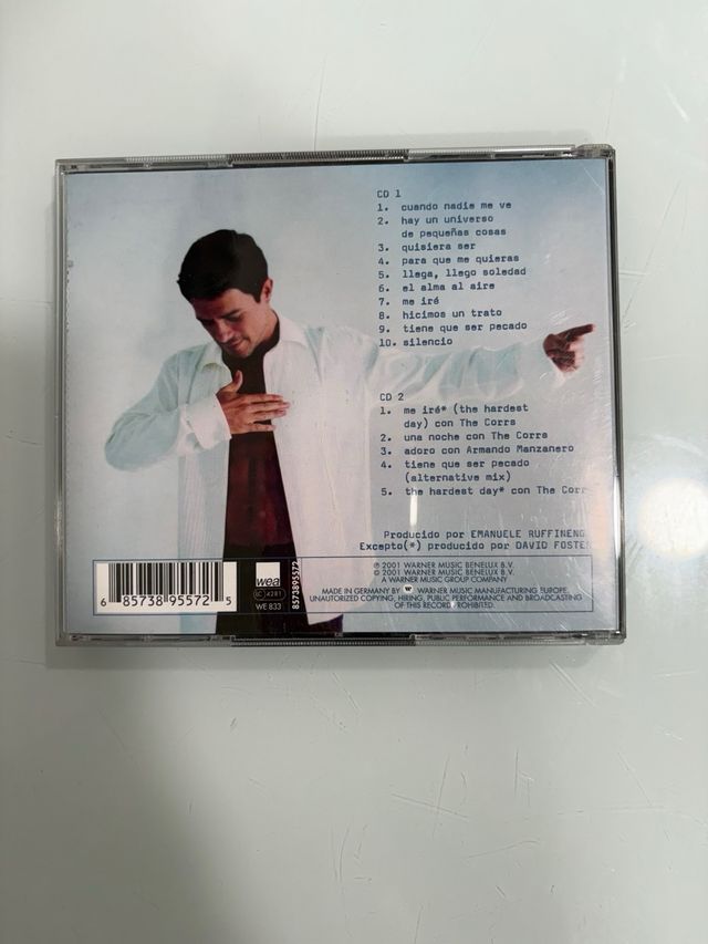 3 CD Alejandro Sanz - No Es Lo Mismo