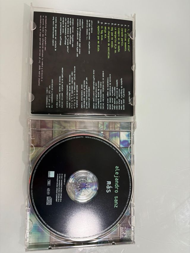 3 CD Alejandro Sanz - No Es Lo Mismo