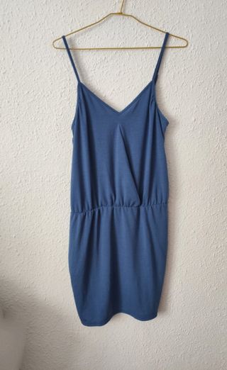 Vestido azul XL nuevo con etiqueta 