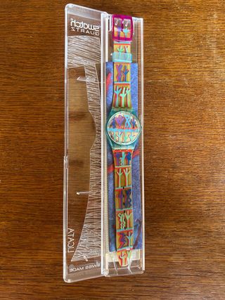 Reloj Swatch multicolor