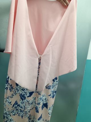 Vestido midi estampado