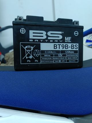Batería Moto BS BT9B-BS 12V