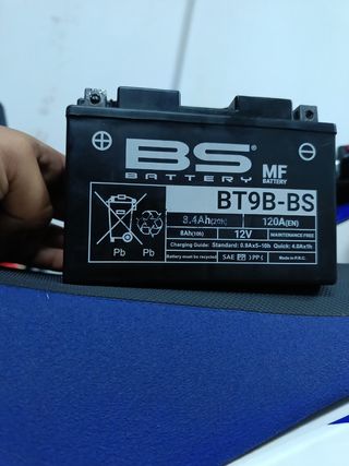 Batería Moto BS BT9B-BS 12V