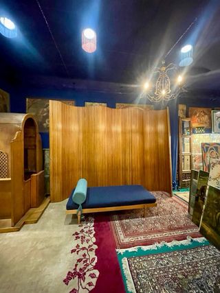 Biombo vintage de Maple & Co