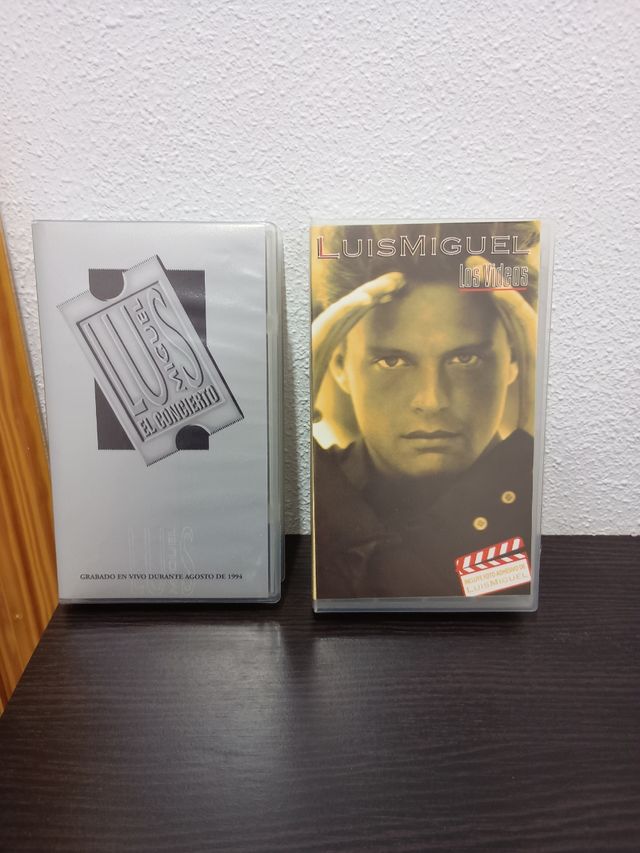 VHS Luis Miguel: Los Videos + El concierto