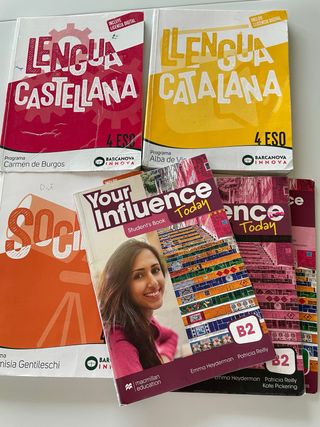 Lot 4ESO: Català, Castellà, Socials, Anglès