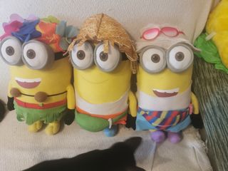 3 Muñecos Minions - Decoración