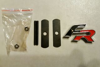 Emblema FR - Logo FR para parrilla o rejilla delan