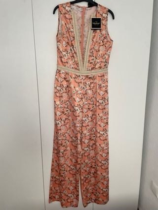 Mono Lulu floral T-M. Nuevo con etiqueta