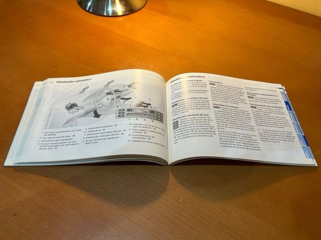 Manual Instrucciones del Vehículo BMW E46