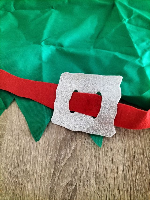 Disfraz duende Navidad niña