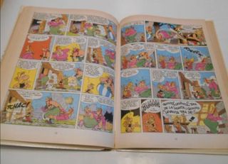 Lote 3 libros de Astérix y Obelix