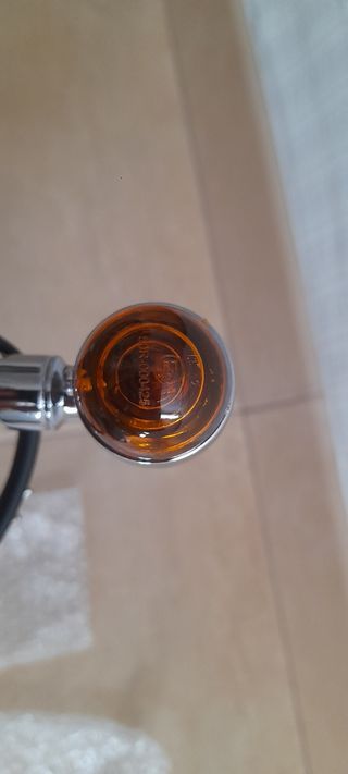 Intermitentes moto cromados