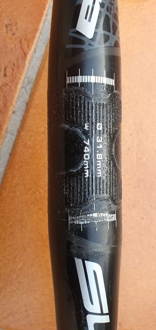 Manillar carbono FSA SL-K 74cm