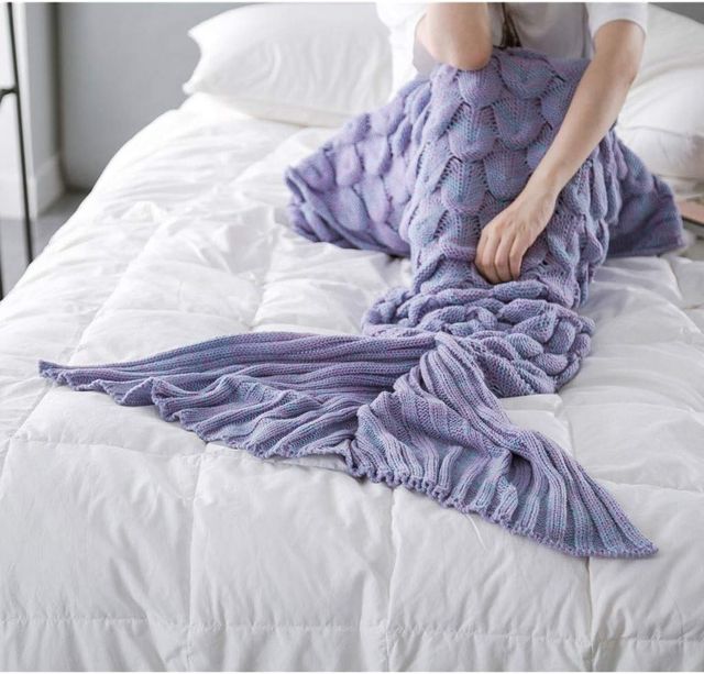 Manta coda di sirena 💜 Nuova