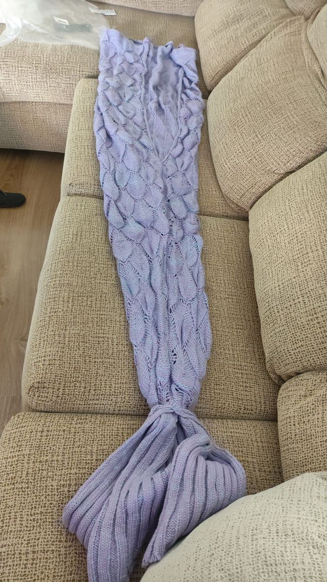 Manta coda di sirena 💜 Nuova