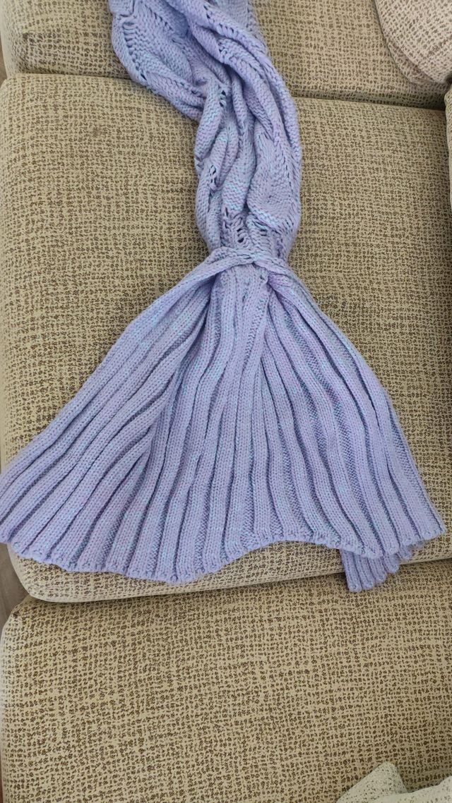 Manta coda di sirena 💜 Nuova