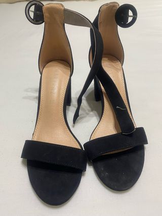 Sandalias MARYPAZ negras, talla 37