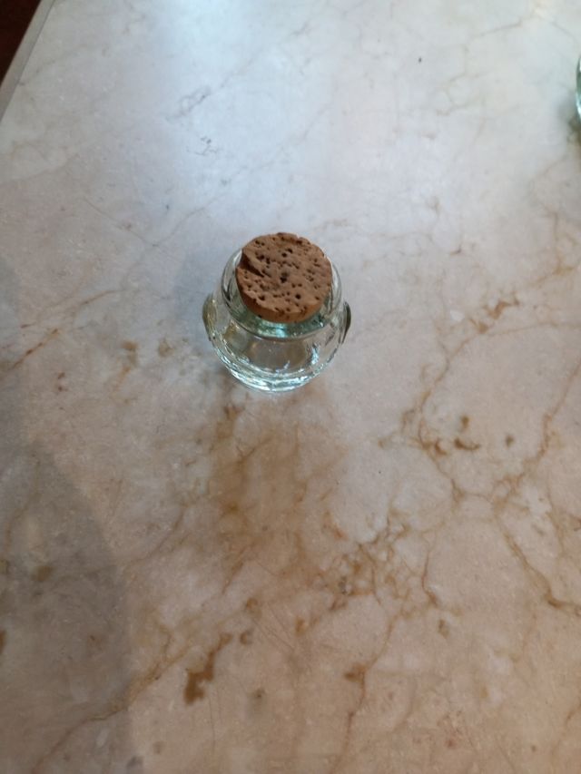 Tarros cristal rústico con corcho