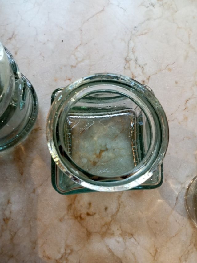 Tarros cristal rústico con corcho