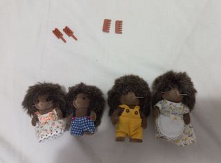 Familia de erizos Sylvanian Families