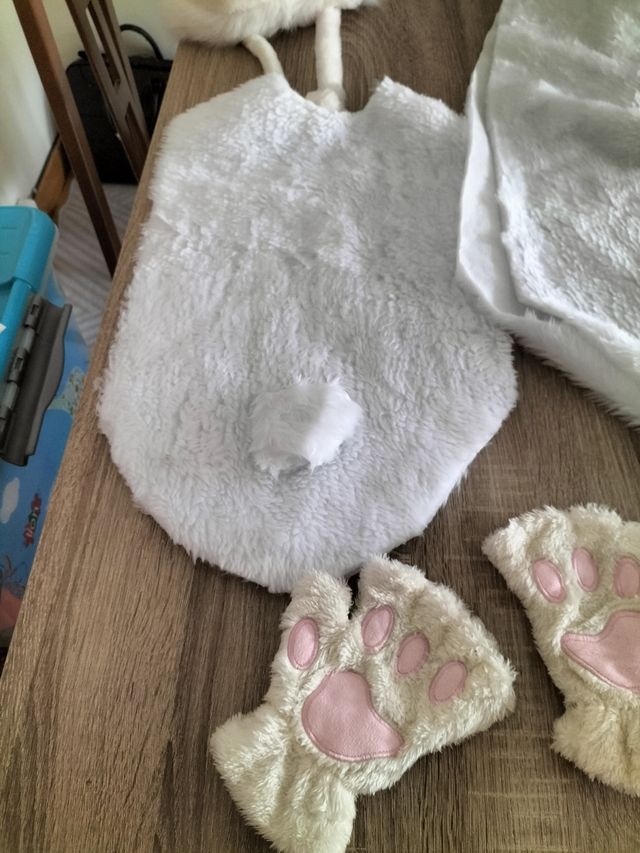 Disfraz oso polar - 2 disfraces