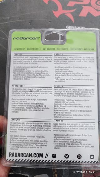 Repellente zanzare Radarcan