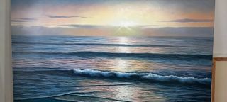 Cuadro pintado al OLEO SOBRE LIENZO DE ALGODON.