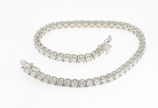 Pulsera oro de 18kt diamantes