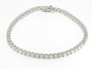 Pulsera oro de 18kt diamantes