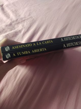 Lote 2 novelas de Alfred Hitchcock