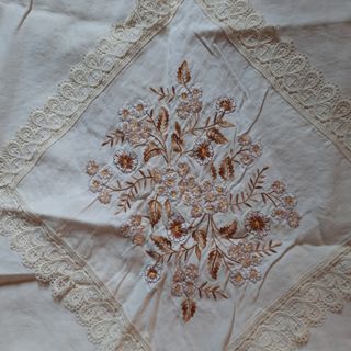 Copriletto Cotone Beige - Matrimoniale